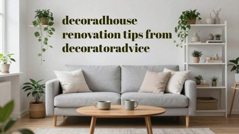 decoradhouse renovation tips from decoratoradvice