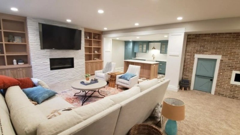 Basement Makeover
