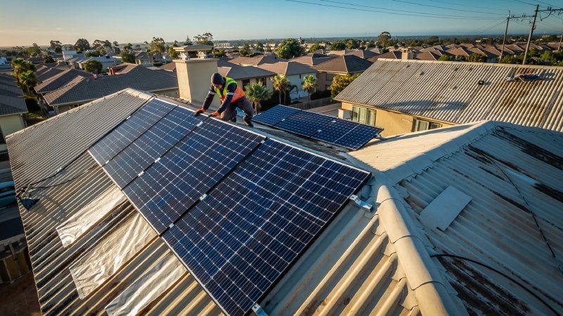 Solar Panels Removed